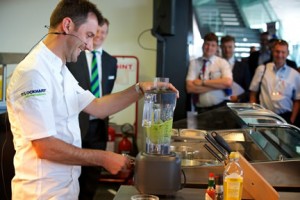 Lockhart’s representative mixing things up at last year’s show at Wembley.